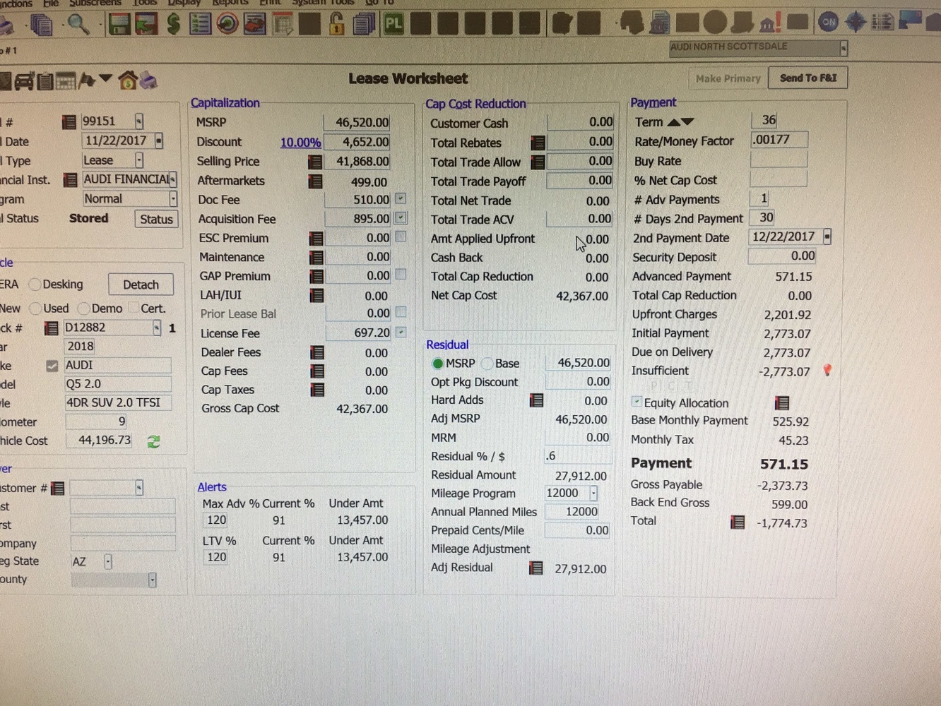 Evaluate this lease Audi Q5 Ask the Hackrs