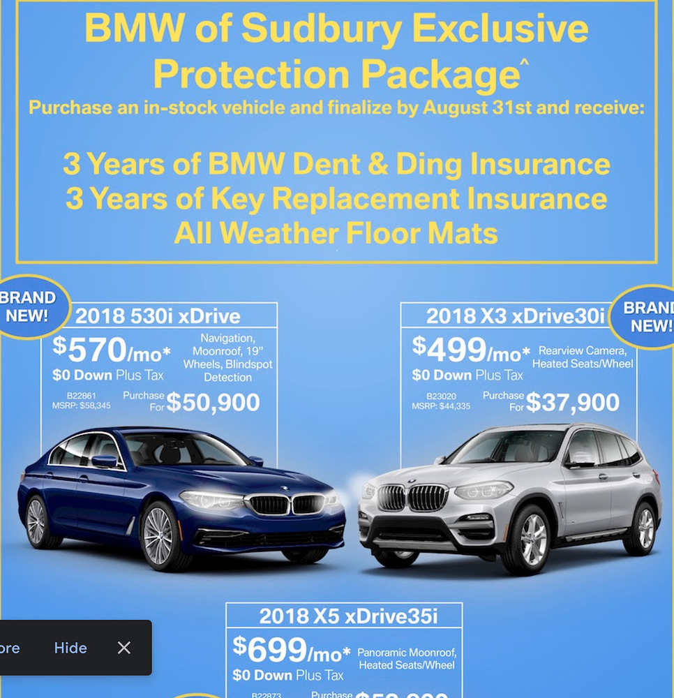 Decent BMW deals in dealer AD Share Deals & Tips FORUM LEASEHACKR