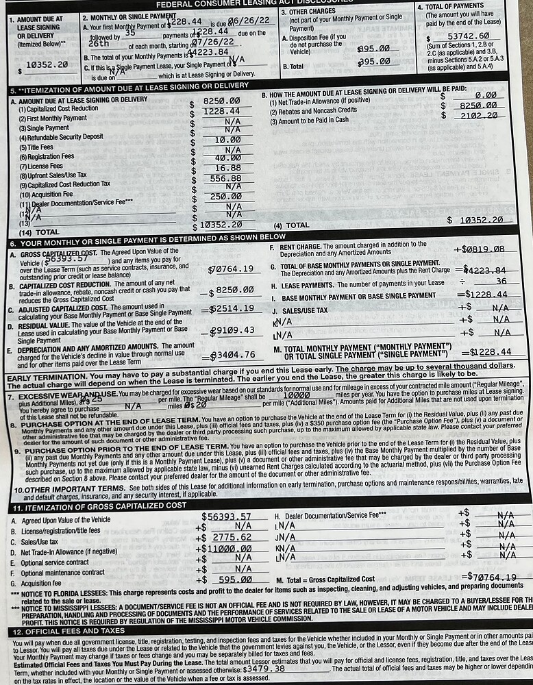 Chrysler Capital lease & immediate buyout? Buy/Finance FORUM