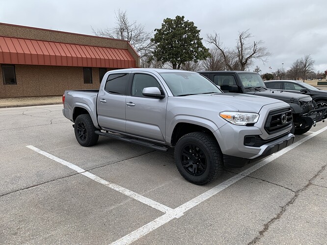 2020 Toyota Tacoma Double Cab SR Grey Silver 192 m pretax Just 