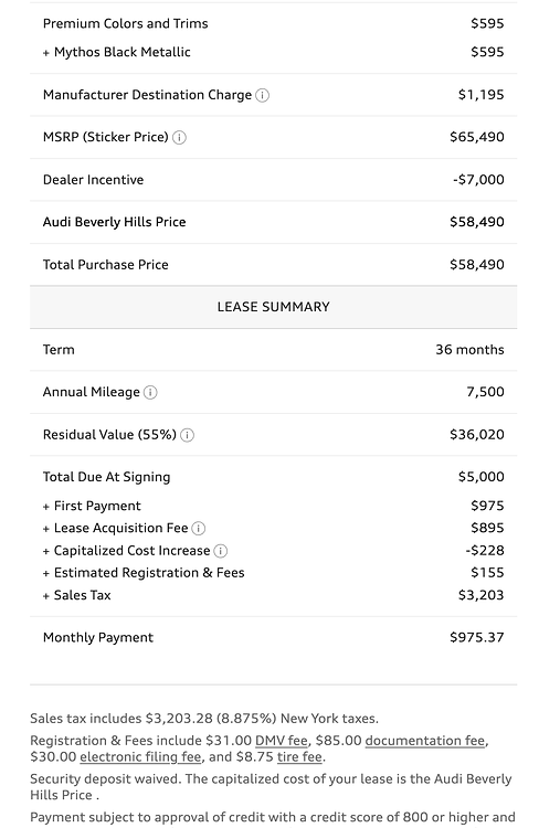 Q4 Costco Lease Special 3K DAS 48x645+tax 10k/yr California FORUM