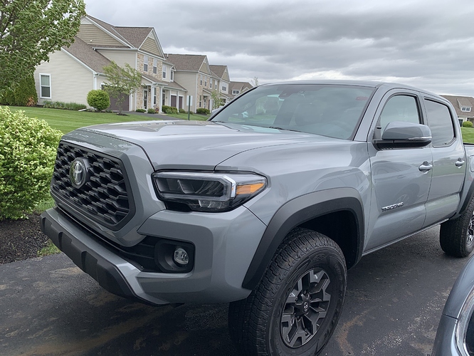 2020 Tacoma TRD off road with premium package and advanced tech