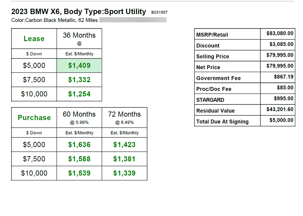 2023 BMW X6 Lease Numbers California Ask the Hackrs FORUM LEASEHACKR