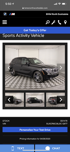 Deal Check 2020 Bmw X5 M50i Ask The Hackrs Leasehackr Forum