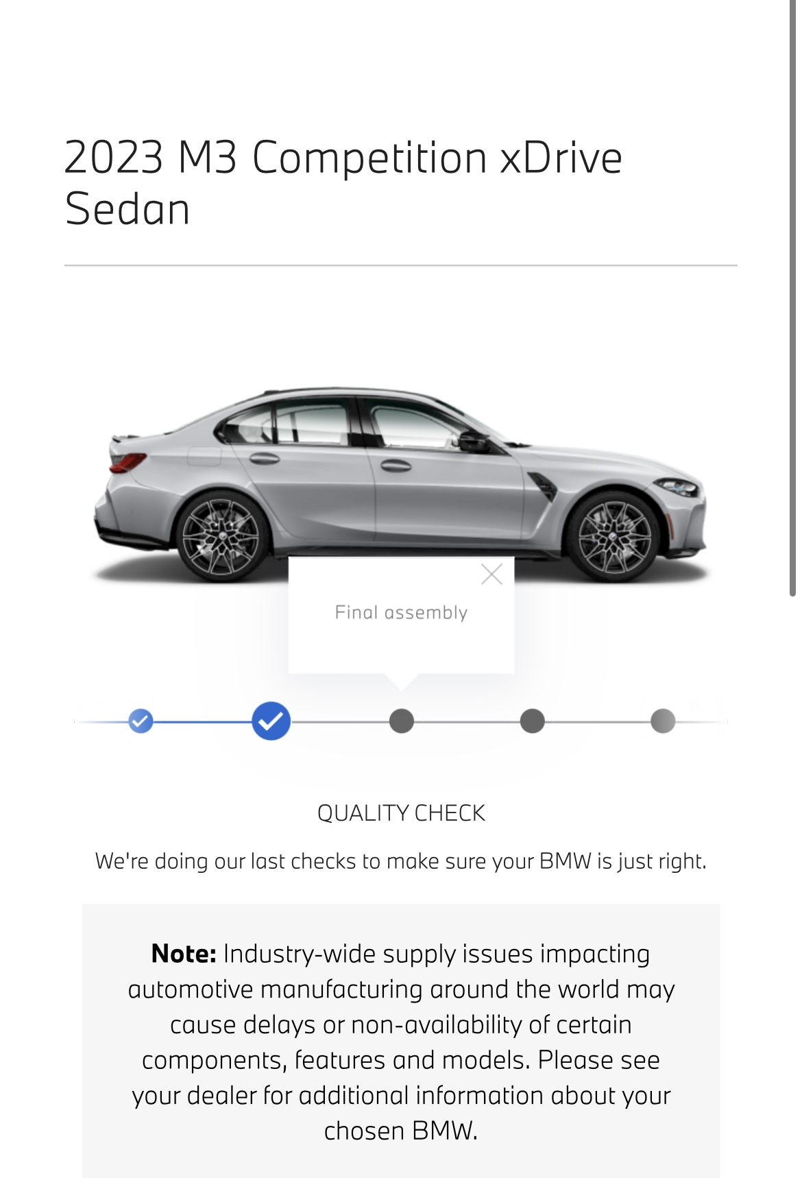 2023 BMW M3 (50th Anniversary or 50 Jahre) Edition - Off-Ramp - FORUM |  LEASEHACKR
