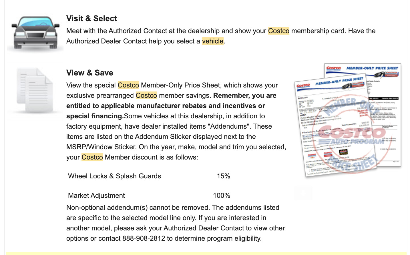 Costco Auto Buying Program Questions Ask the Hackrs FORUM LEASEHACKR