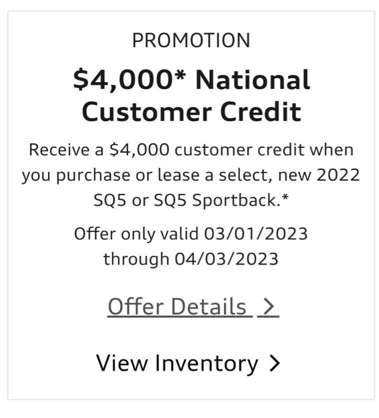 Q4 Costco Lease Special 3K DAS 48x645+tax 10k/yr California FORUM