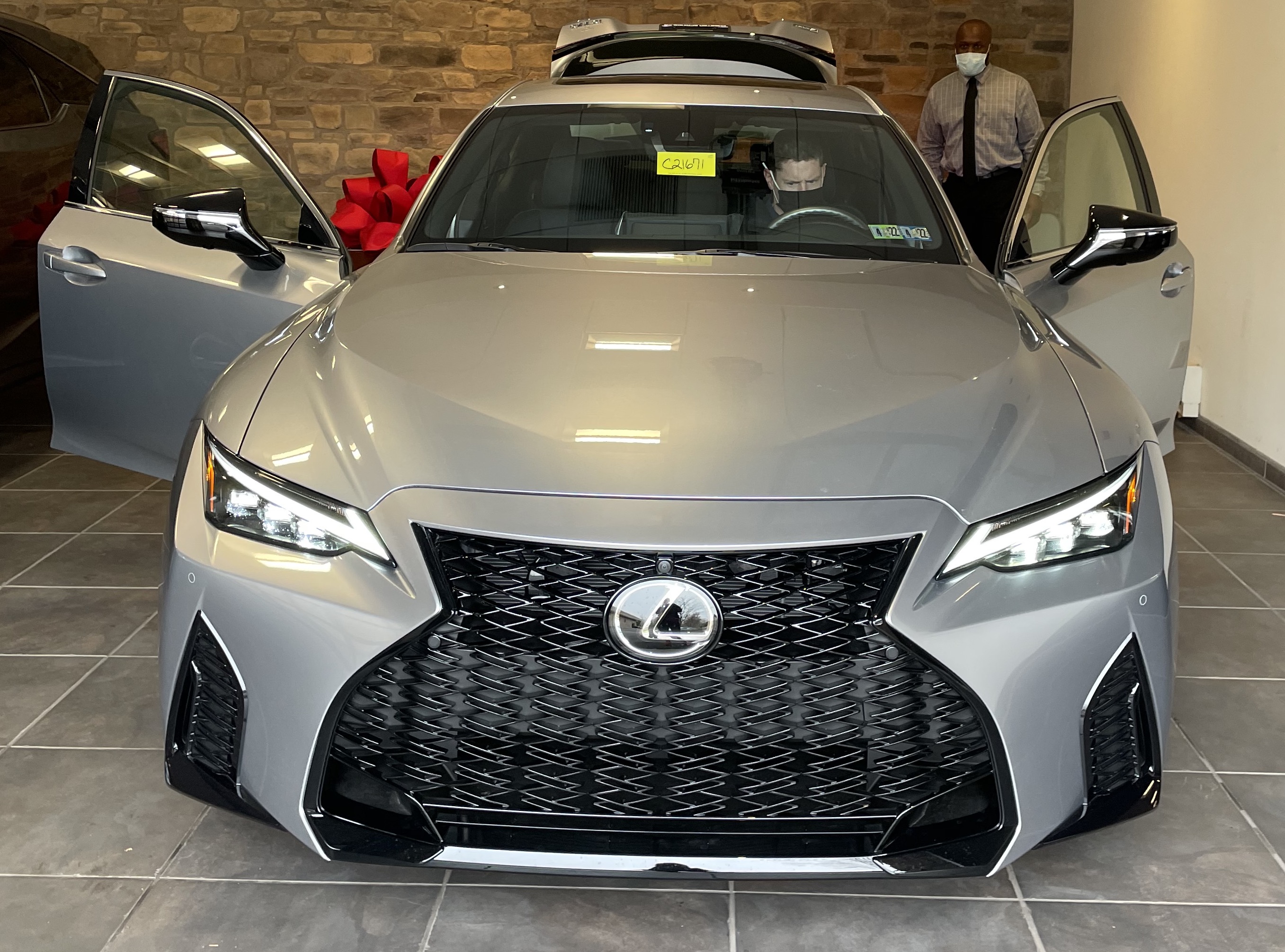 2022 lexus is350 f sport grey